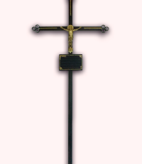 Хрест металевий